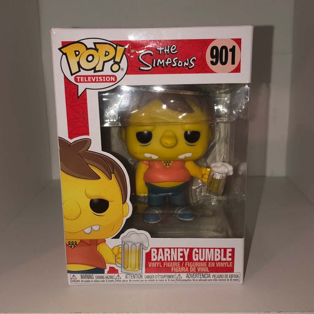 The Simpsons Barney Gumble Funko pop